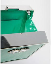 Мятный клатч от Johnny Loves Rosie