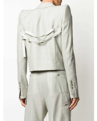 Мужской мятный пиджак от Rick Owens