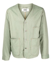 Мужской мятный пиджак от YMC