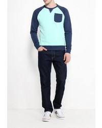 Мужской мятный свитер с круглым вырезом от Fresh Brand