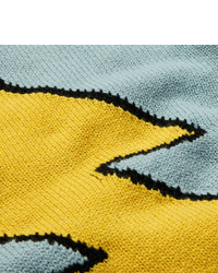 Мужской мятный свитер от Gucci