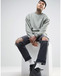 Мужской мятный свитер от Asos