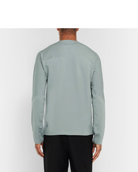 Мужской мятный свитер от Descente