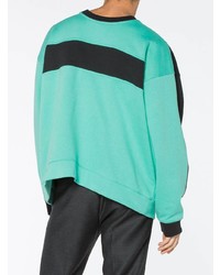 Мужской мятный свитшот с принтом от Martine Rose