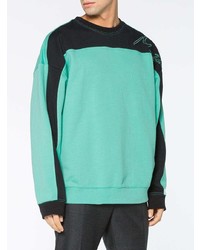 Мужской мятный свитшот с принтом от Martine Rose