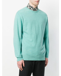 Мужской мятный свитшот от N.Peal