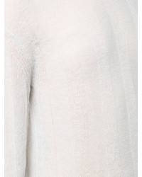 Мятный свободный свитер от Helmut Lang