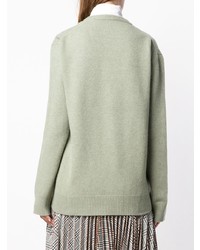 Мятный свободный свитер от Calvin Klein 205W39nyc