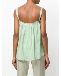 Мятный топ без рукавов от Forte Forte