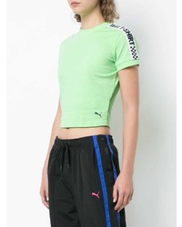 Мятный укороченный топ от Fenty X Puma