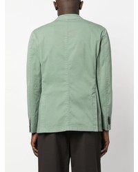 Мужской мятный хлопковый пиджак от Boglioli