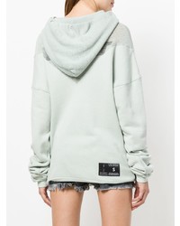Женский мятный худи от Unravel Project