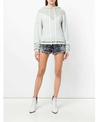 Женский мятный худи от Unravel Project