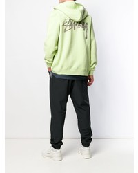 Мужской мятный худи от Stussy