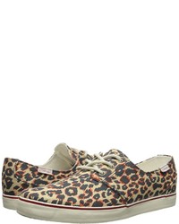 Обувь из плотной ткани с леопардовым принтом
