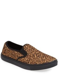 Обувь с леопардовым принтом