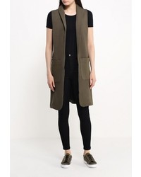 Женская оливковая безрукавка от Topshop