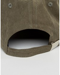 Мужская оливковая бейсболка от Asos
