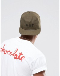 Мужская оливковая бейсболка от HUF