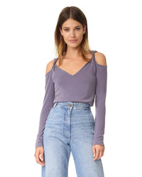 Оливковая блузка от Ella Moss