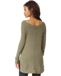 Оливковая блузка от Free People