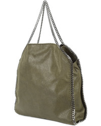 Оливковая большая сумка от Stella McCartney