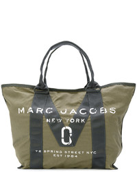 Оливковая большая сумка от Marc Jacobs