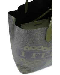 Оливковая большая сумка от Givenchy