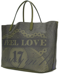 Оливковая большая сумка от Givenchy