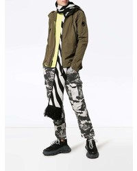 Мужская оливковая ветровка от CP Company