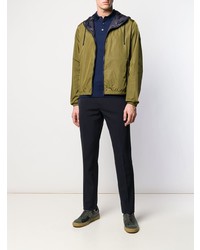 Мужская оливковая ветровка от Fay