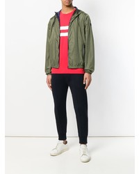 Мужская оливковая ветровка от Fay