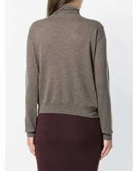 Женская оливковая водолазка от Humanoid