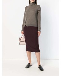 Женская оливковая водолазка от Humanoid