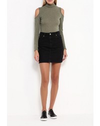 Женская оливковая водолазка от Edge Street