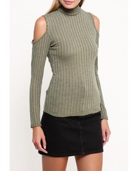 Женская оливковая водолазка от Edge Street