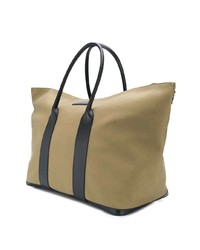 Мужская оливковая дорожная сумка из плотной ткани от Tom Ford