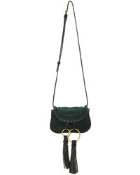 Женская оливковая замшевая сумка от See by Chloe