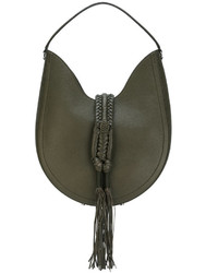 Женская оливковая кожаная сумка от Altuzarra