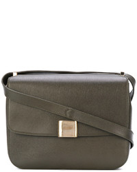 Женская оливковая кожаная сумка от Golden Goose Deluxe Brand
