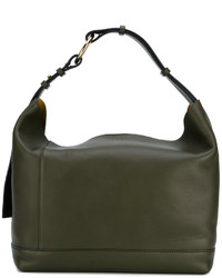 Женская оливковая кожаная сумка от Marni