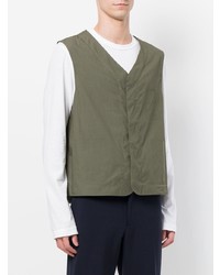 Мужская оливковая куртка без рукавов от Tonello Cs