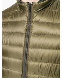 Мужская оливковая куртка без рукавов от Herno