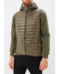 Мужская оливковая куртка без рукавов от Z-Design