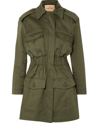 Оливковая куртка в стиле милитари от Maggie Marilyn