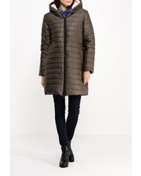 Женская оливковая куртка-пуховик от Aurora Firenze