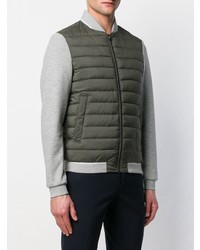 Мужская оливковая куртка-пуховик от Herno