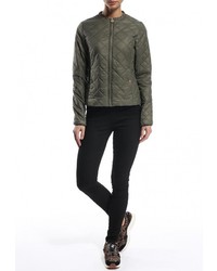 Женская оливковая куртка-пуховик от Luhta