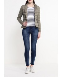 Женская оливковая куртка-пуховик от Medicine