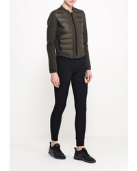 Женская оливковая куртка-пуховик от Nike